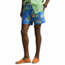 Polo RALPH LAUREN - Woven-trunk-swim Bottom - Bahamas Bear - 710B13657001/BAHAMAS Bear