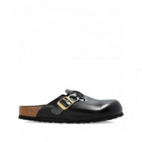 BIRKENSTOCK - Boston Braided - Black - 1030592/BLACK