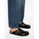BIRKENSTOCK - Boston Braided - Black - 1030592/BLACK