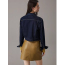 Cropped 90 S Denim Jacket Denim Rinse  CALVIN KLEIN