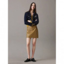 Cropped 90 S Denim Jacket Denim Rinse  CALVIN KLEIN