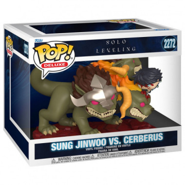Funko Pop Sung Jinwoo vs. Cerberus Solo Leveling deluxe 2272