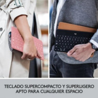 Teclado LOGITECH Keys To Go Wireless For Macos Rose