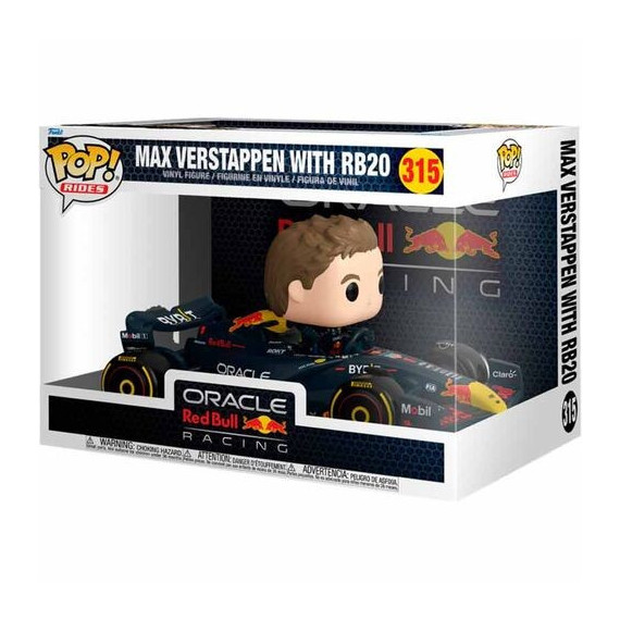 FUNKO Pop Max Verstappen Deluxe con RB20 Formula 1 315