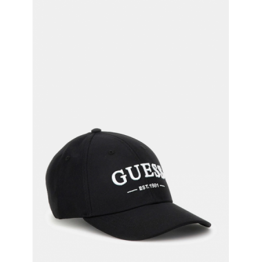 Gorra Guess negra logo bordado