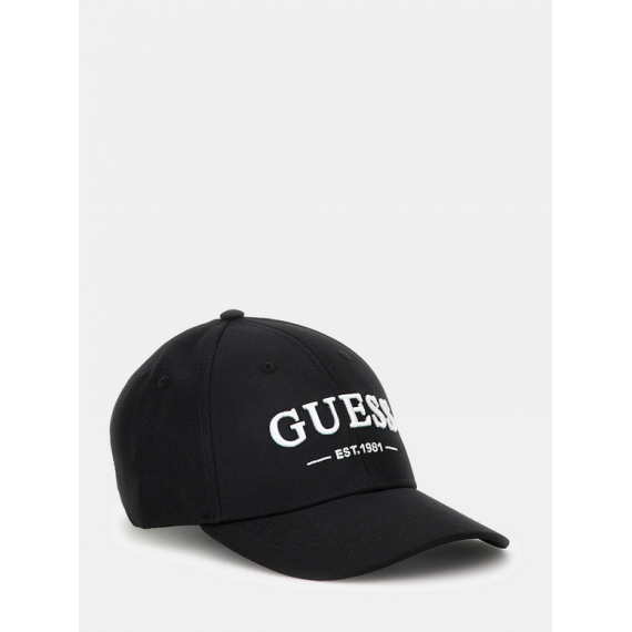 Gorra Guess negra logo bordado