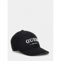 Gorra GUESS Negra Logo Bordado