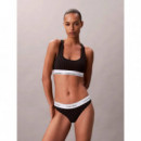 Thong Seamless Emblem+black/ashford Gray  CALVIN KLEIN