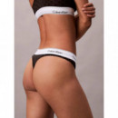 Thong Seamless Emblem+black/ashford Gray  CALVIN KLEIN