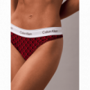 Thong Seamless Emblem+dark Berry  CALVIN KLEIN