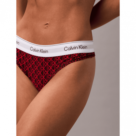 Thong Seamless Emblem+dark Berry  CALVIN KLEIN