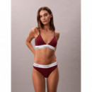 Thong Seamless Emblem+dark Berry  CALVIN KLEIN