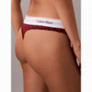 Thong Seamless Emblem+dark Berry  CALVIN KLEIN