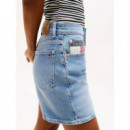Mom Short Rwb BJ8131 Denim Medium  TOMMY JEANS