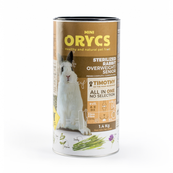 ORYCS Conejo Esterilizado Senior 1.4 Kg