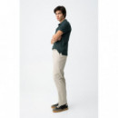 Pantalones Pantalón TIFFOSI Chino H102 Beige Claro