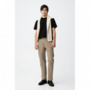 Pantalones Pantalón TIFFOSI Chino H102 Beige