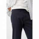 Pantalones Pantalón TIFFOSI Chino H102 Azul