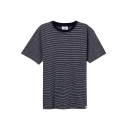 Camisetas Hombre Camiseta TIFFOSI Fox Rayas Azul Marina