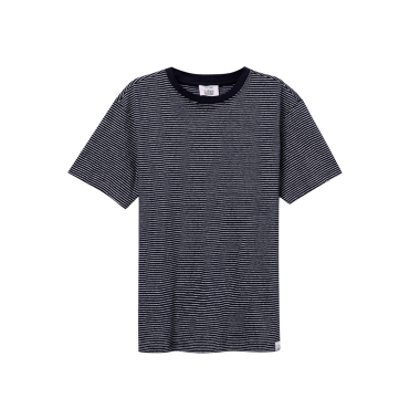 Camisetas Hombre Camiseta TIFFOSI Fox Rayas Azul Marina