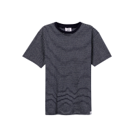 Camisetas Hombre Camiseta TIFFOSI Fox Rayas Azul Marina