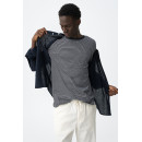 Camisetas Hombre Camiseta TIFFOSI Fox Rayas Azul Marina