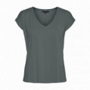 Camiseta VERO MODA Filli Balsam Green Dark Green