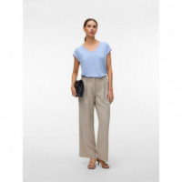 Camiseta Top VERO MODA Filli Brunnera Blue Medium Blue