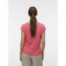 Camiseta Top VERO MODA Filli Coral Paradise