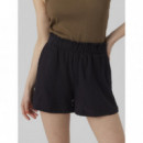 Pantalones Cortos Shorts VERO MODA Natali Black