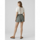 Pantalones Cortos Shorts VERO MODA Natali Laurel Wreath