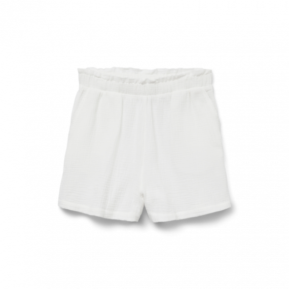 Pantalones Cortos Shorts VERO MODA Natali Snow White Clear White