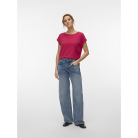 Top Camiseta VERO MODA Plain Jazzy Medium Purple