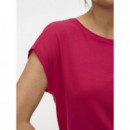 Top Camiseta VERO MODA Plain Jazzy Medium Purple