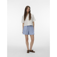 Camisa VERO MODA Ss Crop White Snow White