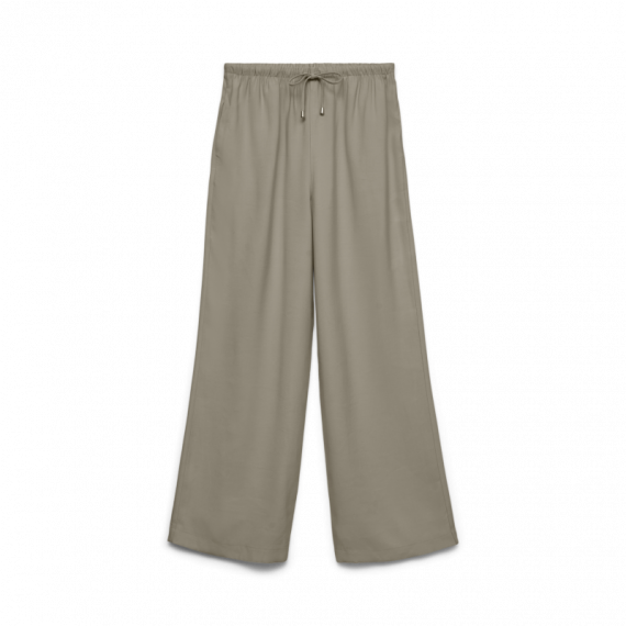 Pantalones Mujer Pantalones VERO MODA Loose Laurel Oak Medium Grey