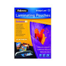 FELLOWES 5306114 Pack 100 Bolsas Plastificacion 80 Micras A4 216X303