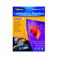 FELLOWES 5306114 Pack 100 Bolsas Plastificacion 80 Micras A4 216X303