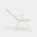 Silla reclinable de jardín ARUBA de exterior color blanco Hartman®