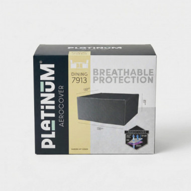 Funda para muebles de jard&iacute;n&ndash; Tama&ntilde;o S (130 x 130 x 85 cm) Platinum&reg; AeroCover