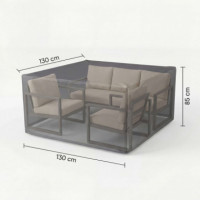 Funda para Muebles de Jardín 130 X 130 X 85 Cm Tamaño S PLATINUM® Aerocover