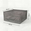 Funda para muebles de jardín 220x150x85 cm L Platinum® AeroCover