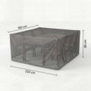 Funda para muebles de jardín 220x150x85 cm L Platinum® AeroCover