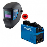 Pack Soldador 140AMP + Pantalla Soldar SOWELL