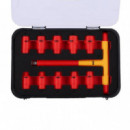 Juego de Vasos 3/8" con Llave en T 1.000V PAMACON 11 Pcs