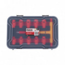 Juego de Vasos 3/8" con Llave en T 1.000V PAMACON 11 Pcs