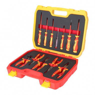 Juego Destornilladores + Alicates 1.000V PAMACON 12 Pcs