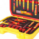 Juego Destornilladores + Alicates + Vasos 3/8" 1.000V PAMACON 25 Pcs