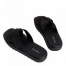 Sandalias Ligeras Luxor  con Tacón y Logo  CALVIN KLEIN