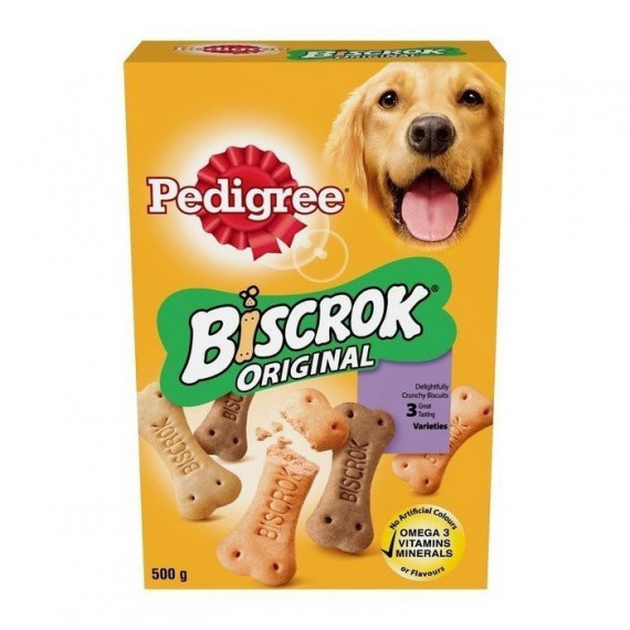 Pedigree Perro Snack Galletas Biscrock 500 Gr  MARS